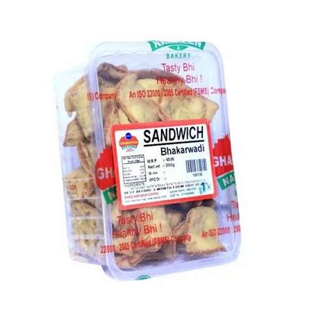 Ghanshyam Namkeen Baked Sandwich Bhakarwadi Packaging Size Gm At