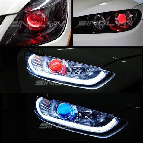 Led Devil Eyes Demon Evil Eye Drl For Headlight Retrofit Red Blue White