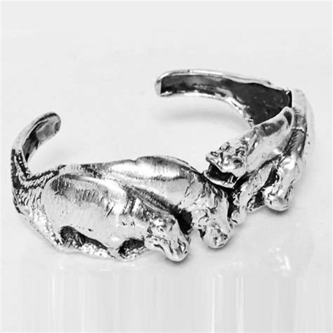 Hippo Bracelet | Sterling Silver | Kabana