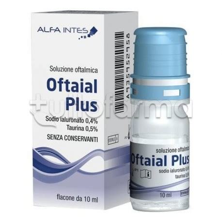 Oftaial Plus Collirio Per Occhi Secchi 10ml TuttoFarma