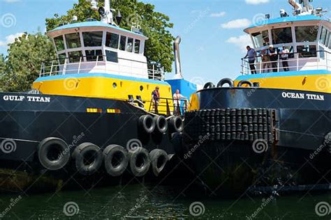 Two Titan Class Tugboats Editorial Stock Photo Image Of Seattle 74701318