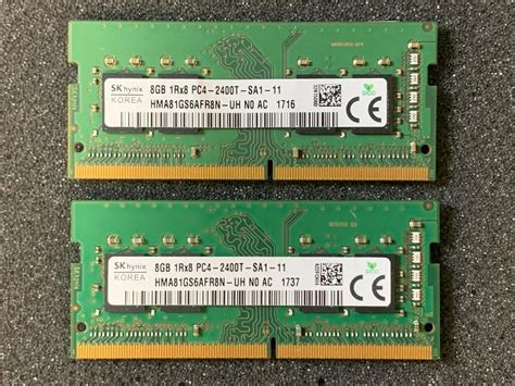 SK Hynix HMA81GS6AFR8N UH 8GB DDR4 2400MHz RAM PC4 19200 SODIMM