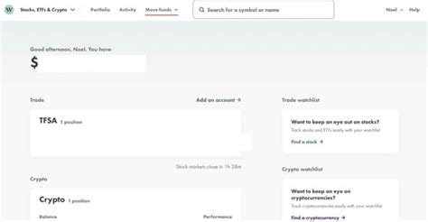 How To Withdraw Money From Wealthsimple With Screenshots Noel Moffatt