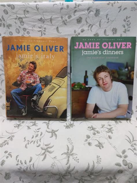 Jamie Oliver cookbooks : Jamie's Italy, Jamie's Dinner, Hobbies & Toys, Books & Magazines ...