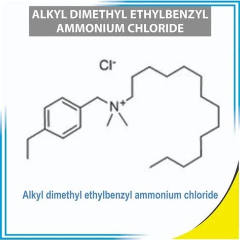 Alkyl Dimethyl Ethylbenzyl Ammonium Chloride Adebac 99 Liquid At Rs 370 Kg In New Delhi