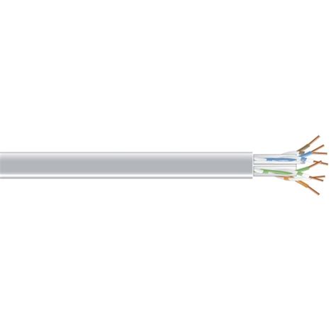 C6 Cm Sld Bl Cat6 Bulk Cable Utp 250mhz Solid Pvc Black Box Connect