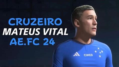 AEFC24 Como Criar M Vital Do Cruzeiro Face Stats Tutorial 4k HD