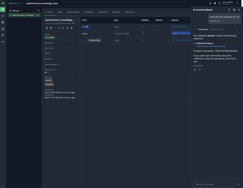 attu ui  guide   graphical interface  milvus droptica