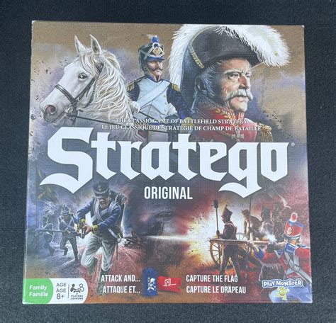 Playmonster Stratego Original Board Game Complete Set Great Cond