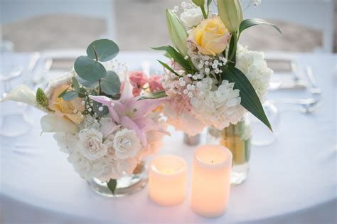 Hydrangea, Rose and Stargazer Lily Centerpiece