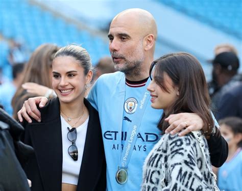 Cantiknya Maria Putrinya Guardiola Di Pesta Juara Man City