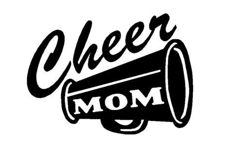 Cheer Megaphone Adhesive Vinyl Decal - Pro Sport Stickers