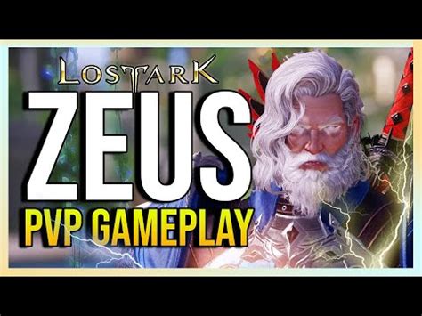 Lost Ark PVP ZEUS Gameplay INSANE COMEBACK Themed Paladin Build How