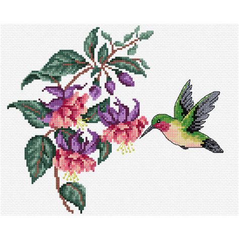 Hummingbird Cross Stitch Pattern - Cross Stitch Patterns