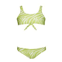 ZEBRA PRINTED GIRLS BIKINI SET Sugarfreeshops