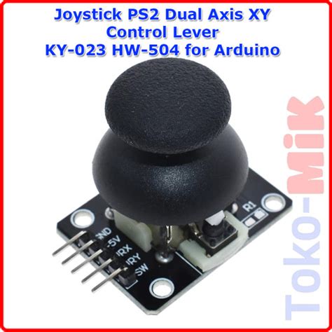 Jual Modul Joystick PS2 Dual Axis XY Control Lever KY 023 HW 504