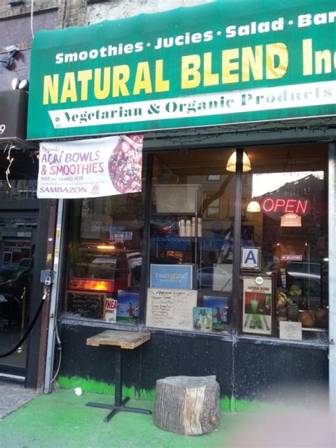 Natural Blend In Nyc Reviews Menu Reservations Delivery Address In