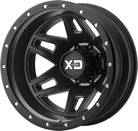 Amazon XD SERIES BY KMC WHEELS Xd130 Machete Dually Satin Black