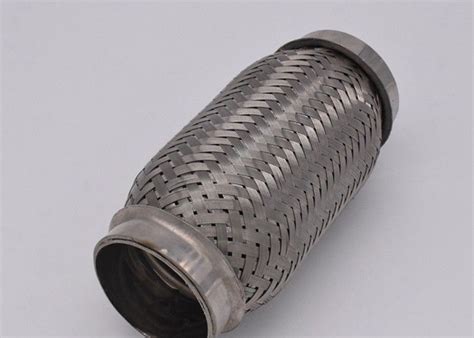 Custom Stainless Steel Flex Exhaust Pipe Inner Bellow Outer Braided For