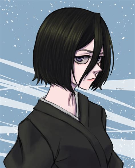 Kuchiki Rukia Bleach Drawn By Limn044 Danbooru