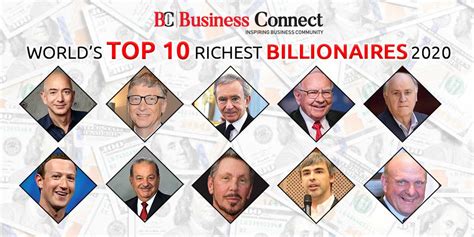 Worlds Top 10 Richest Billionaires 2020 Business Connect