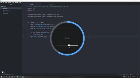 Study Circular Progressbar Python Qt Quick And Qml Youtube