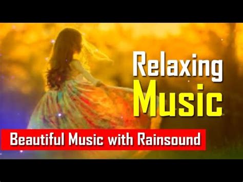 Relaxing Piano Music Rain Sound For Study Sleeping YouTube