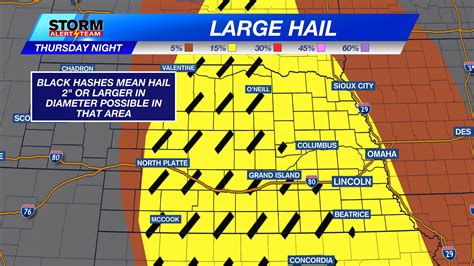 Severe Storms Likely Across Nebraska Late Thursday Into Early Friday