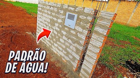 FIZEMOS A MURETA DO PADRÃO DE ÁGUA YouTube