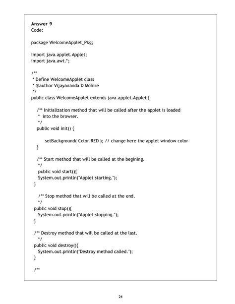 Java Programming Assignment