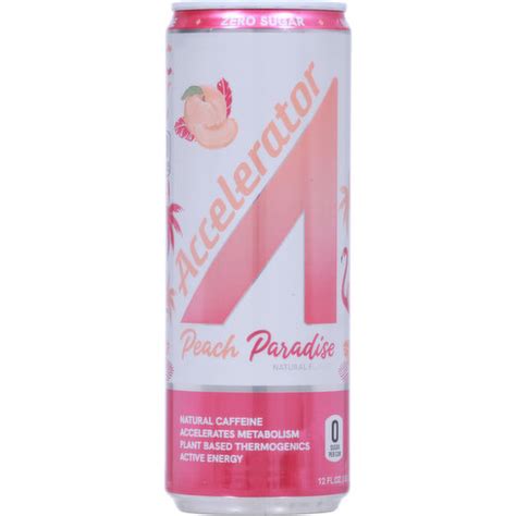 Accelerator Energy Drink Peach Paradise