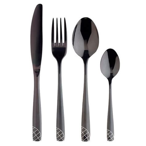 Isabella Cutlery Set Black