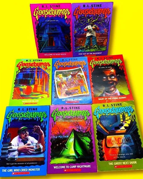 GOOSEBUMPS Scholastic Paperbacks, You Choose the Scare! R.L Stine's ...