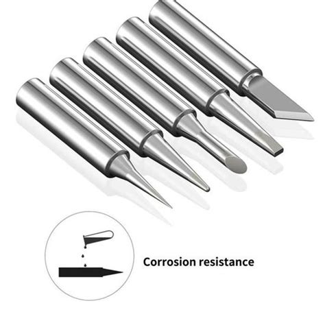 Panne de fer a souder Têtes de soudage remplaçables 65mm longueur 4mm