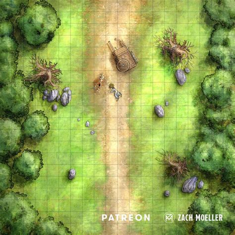 Forest Hideout Zach Moeller Forest Map Fantasy Map Dnd World Map