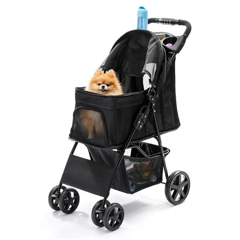 Cochecito Plegable Para Mascotas Carrito Port Til Para Perros Y Gatos