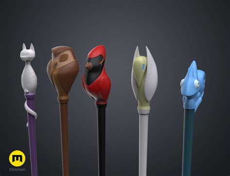 edas owlbert palisman staff  owl house  demon