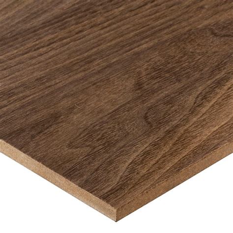 6mm American Black Walnut Veneered Mdf Board Ab Grade 2440mm X 1220mm