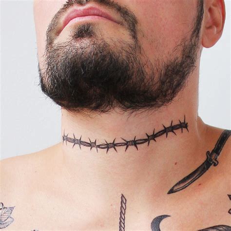 Barbed Wire Bicep Tattoo