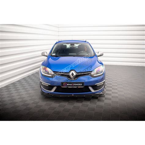 Front Splitter Renault Megane Gt Line Grandtour Mk Facelift Races