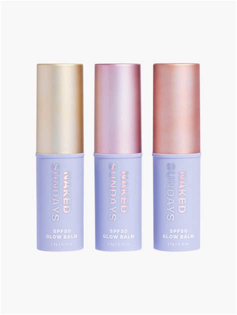 Naked Sundays SPF Sheer Glow Balm Sticks Trio Set MECCA
