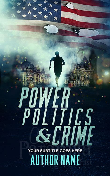 Power Politics And Crime Political Thriller Premade Book Cover