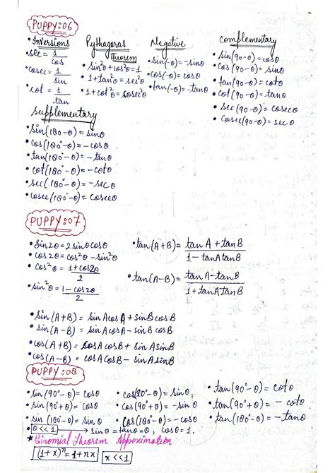 Solution Basic Maths Calculus Handwritten Notes Yakeen Neet