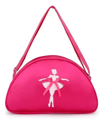 Bolso Genérica Bandolera de Baile para Niñas de Hombro de Ballet Rosa