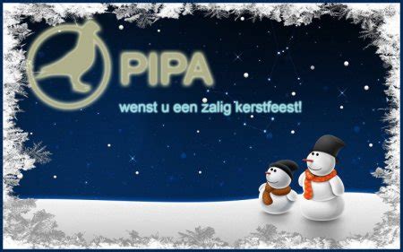 Pipa Wenst U Een Zalige Kerst Pipa