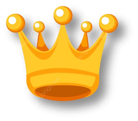 Gold Crown Icon Crown Gold Golden Crown Png And Vector With