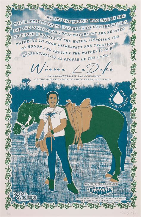 Winona LaDuke - SFPS Projects