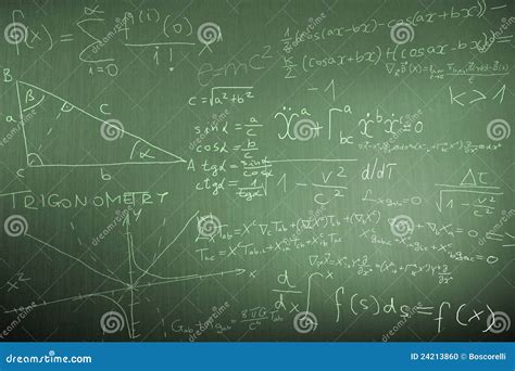 Science Mathematics Physics Illustration Stock Illustration