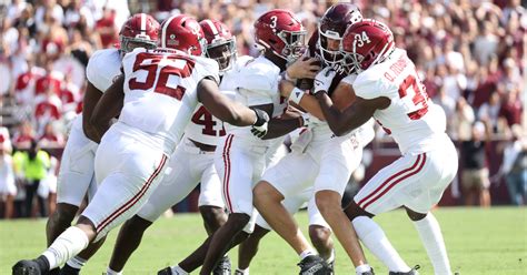 Alabama Defense Hitting Its Stride At Midway Point Of Season