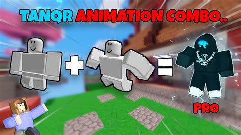 Using TanqR S Animation Combo In Season 7 Roblox Bedwars YouTube